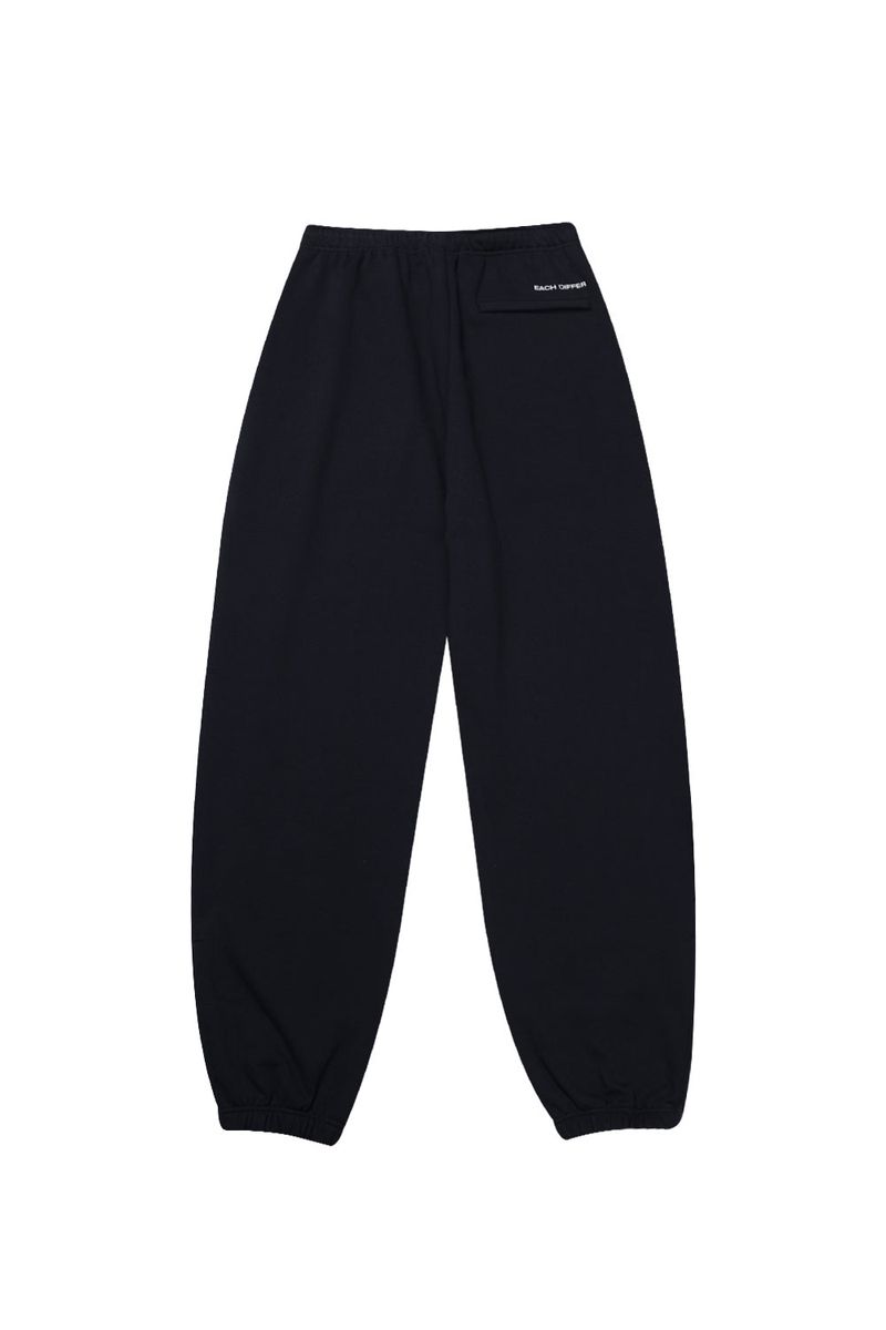 WIDE ZIP SWEATPANTS_NAVY