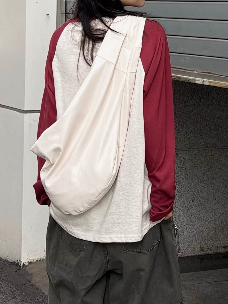 leather shirt bag