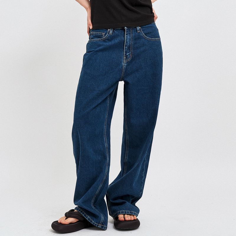 C Wear by the Genius(シーウェア バイザジーニアス)の「WIDE DENIM PANTS BLUE(Pants)」