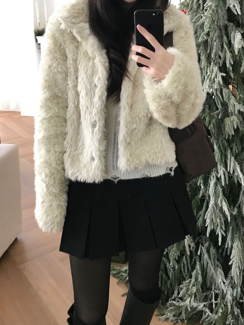 Kitten（キッテン）の「Ritz fur jacket (one color)（Jackets/Outerwear）」