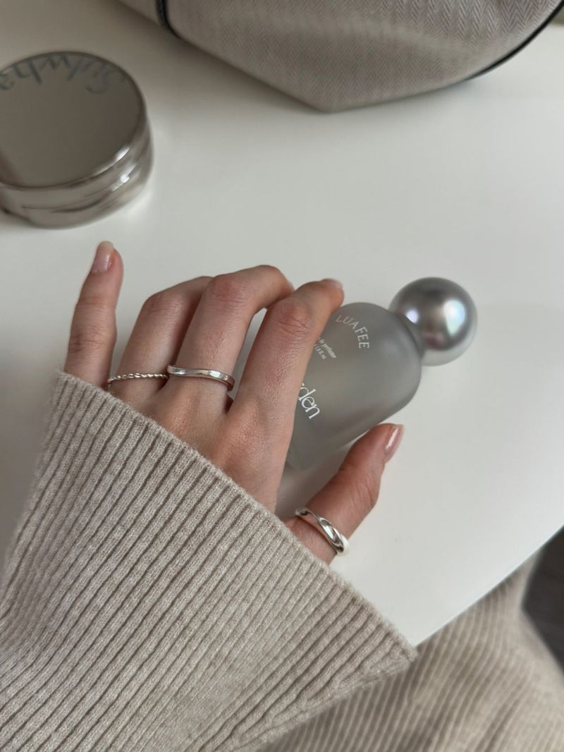 [5 set] Bold Twist Ring Set 