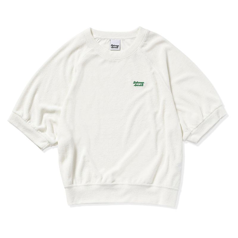 TERRY RAGLAN T-SHIRT_WHITE