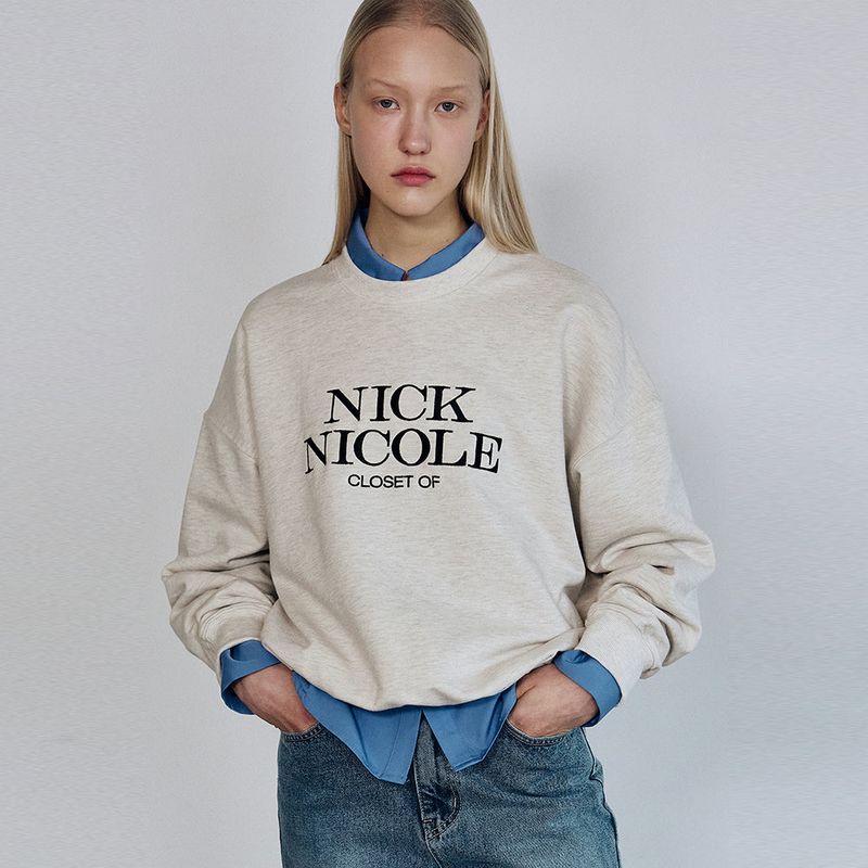 CLASIC LOGO SOFT SWEATSHIRT_SKY BLUE