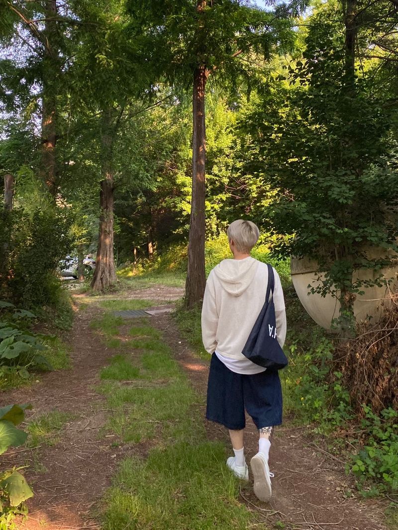 Denim Balloon Half Pants 2C