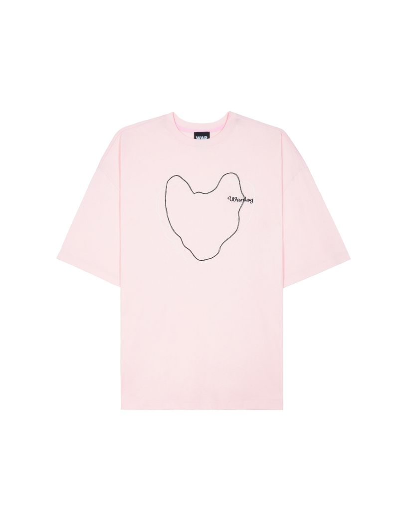 Overfit Line Drawing T-Shirt