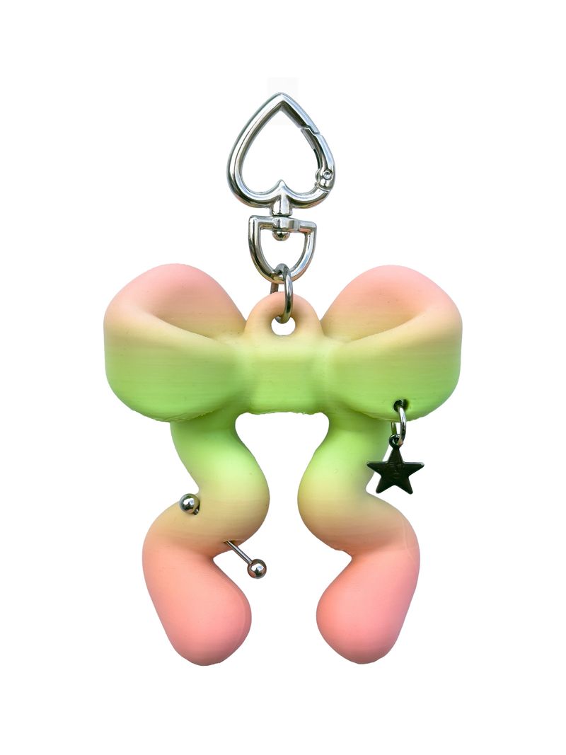 JIMI（ジミ）の「RIBBON BALM KEYCHAIN - Strawberry Matcha（Accessories）」