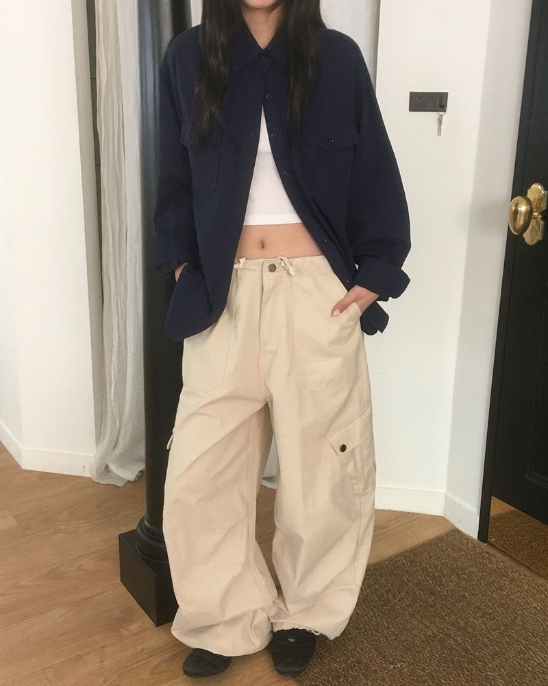 WONDER WONDER（ワンダーワンダー）の「Cesar Wide Cotton Two-Way Cargo Pants（Pants）」