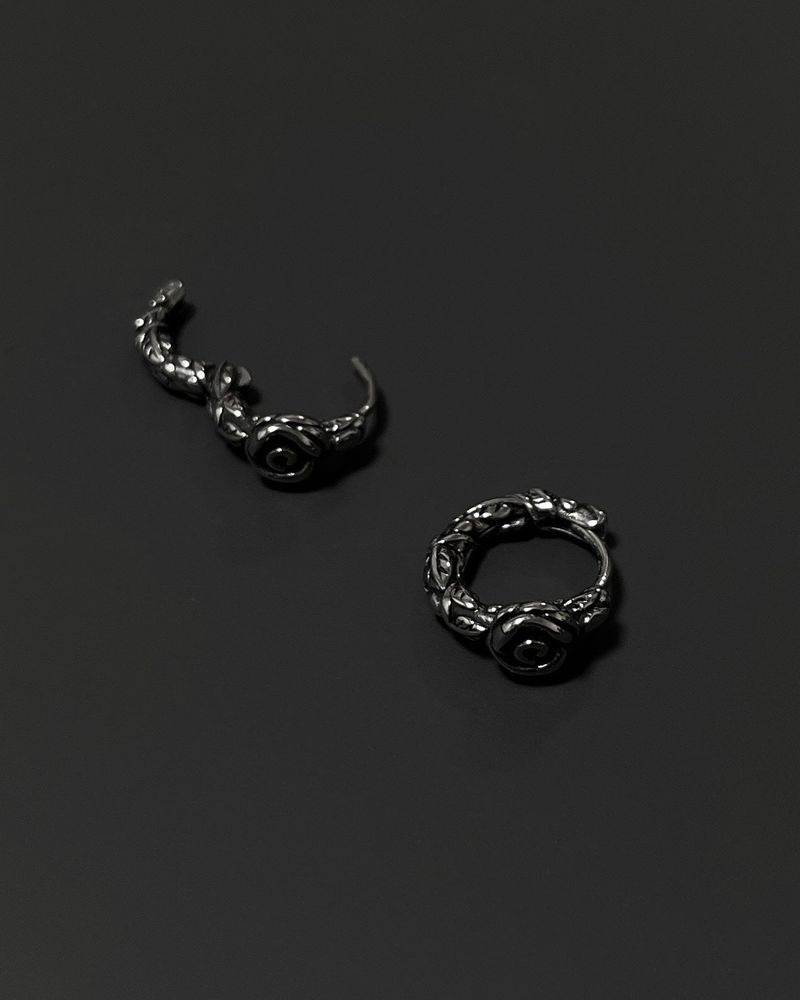 antique rose earring