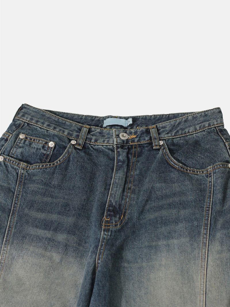 Prine Cut Curved Denim (No.840)
