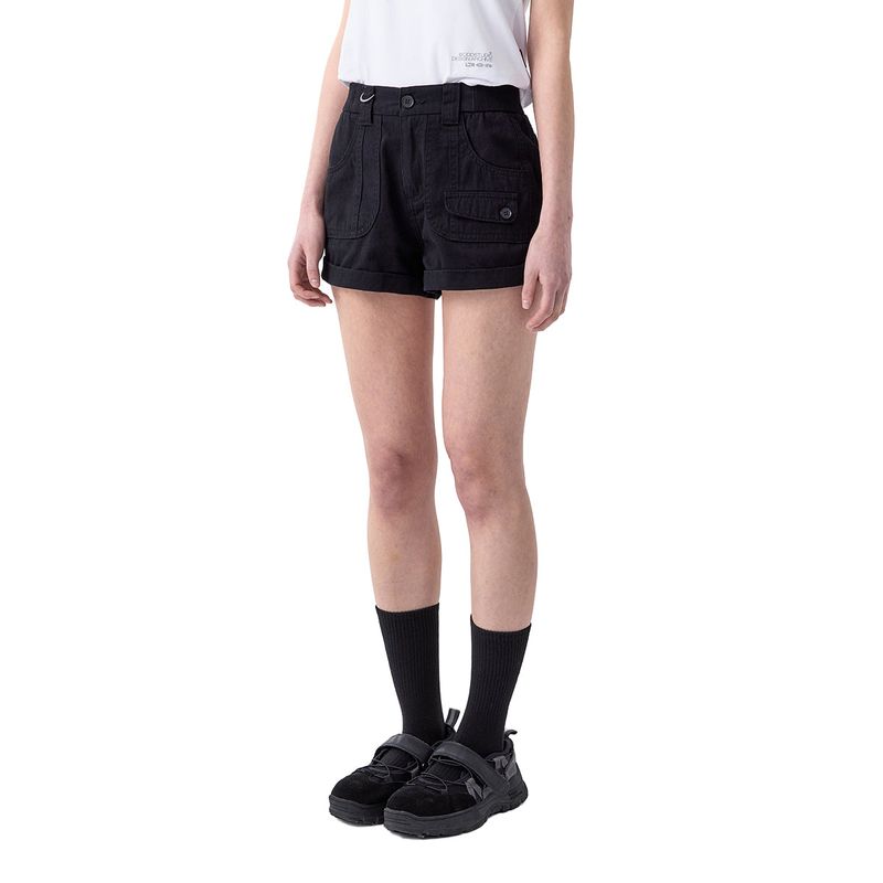 ODDSTUDIO（オッドスタジオ）の「Vintage Rolled-up Cotton Shorts - BLACK（Pants）」