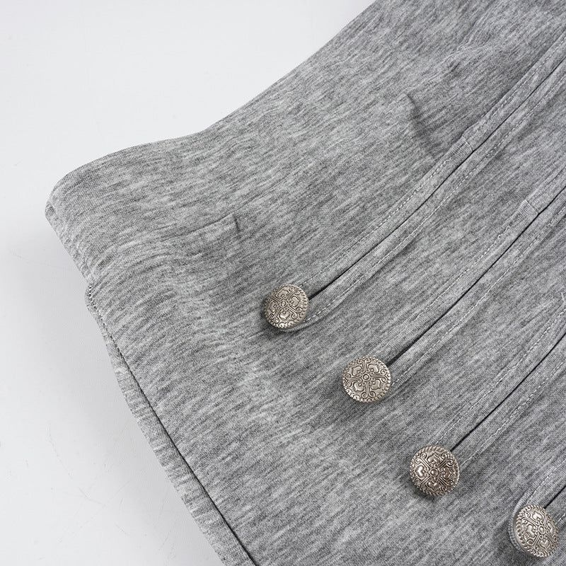 Clea Button Wrap Skort