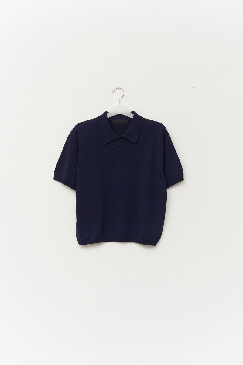 Matthew Button Collar Knit