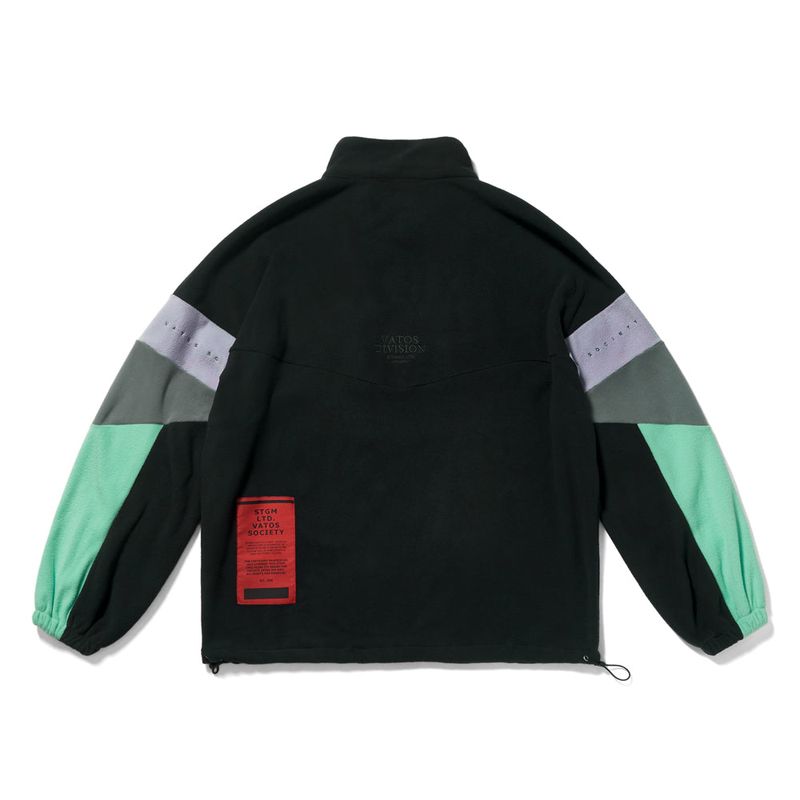 BLEND OVERSIZED FLEECE ANORAK JACKET