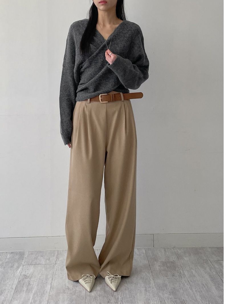 [FW] Console Two-Tuck Wide Slacks