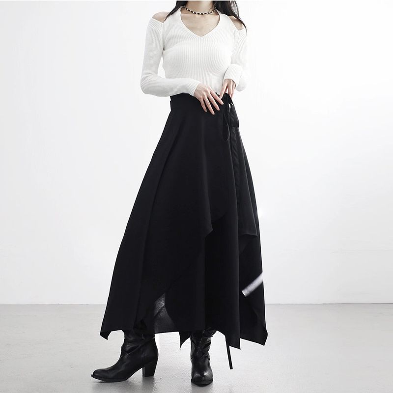 Prène Flared Wrap Skirt