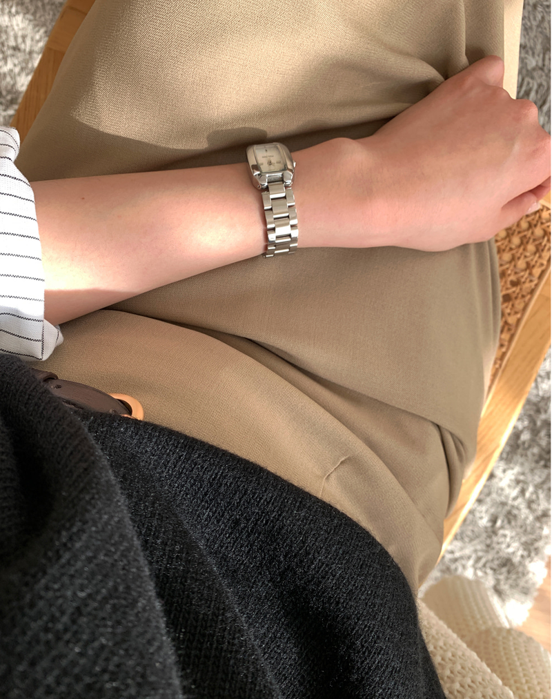 Setter Slit Belt Skirt / 4 colors