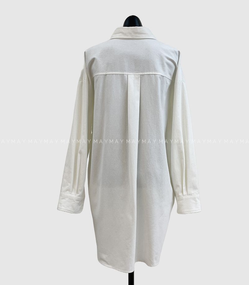 Peach Napping Oversized Fit Shirt