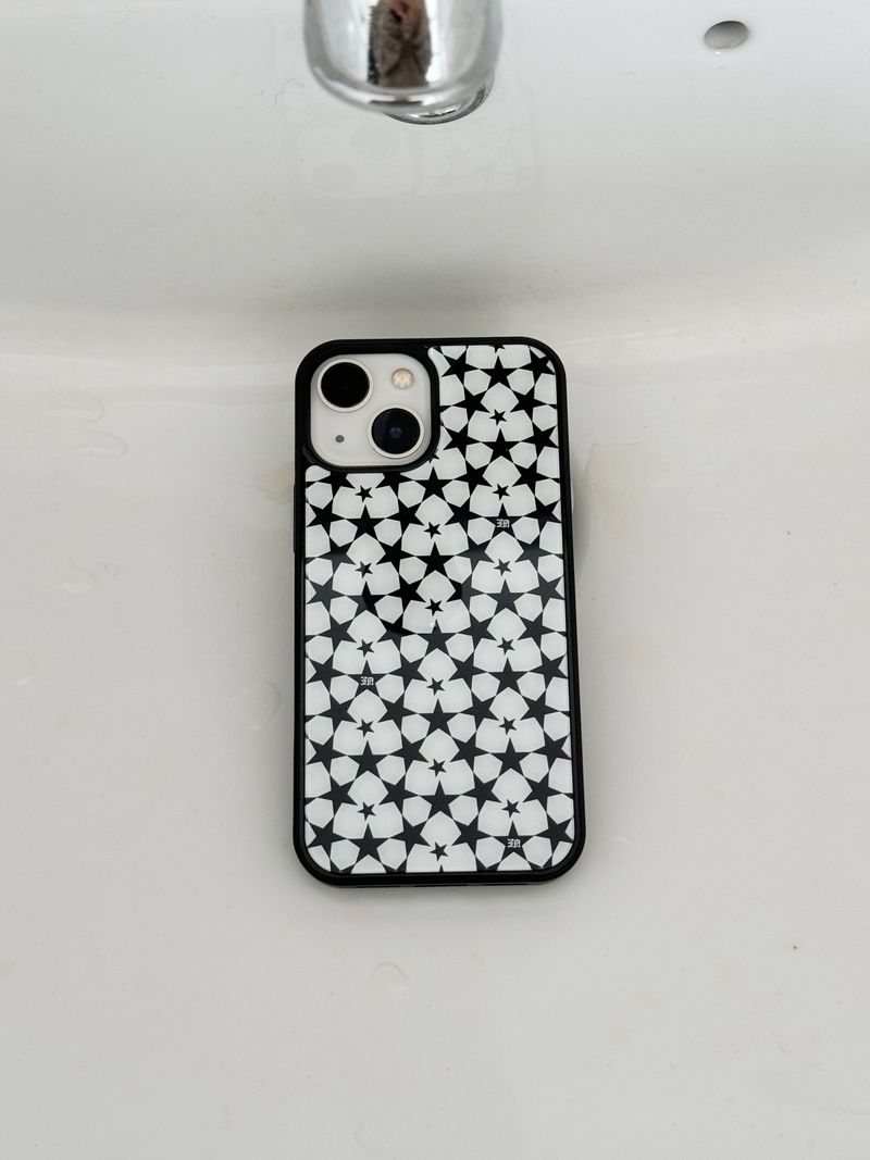 Black star bumper