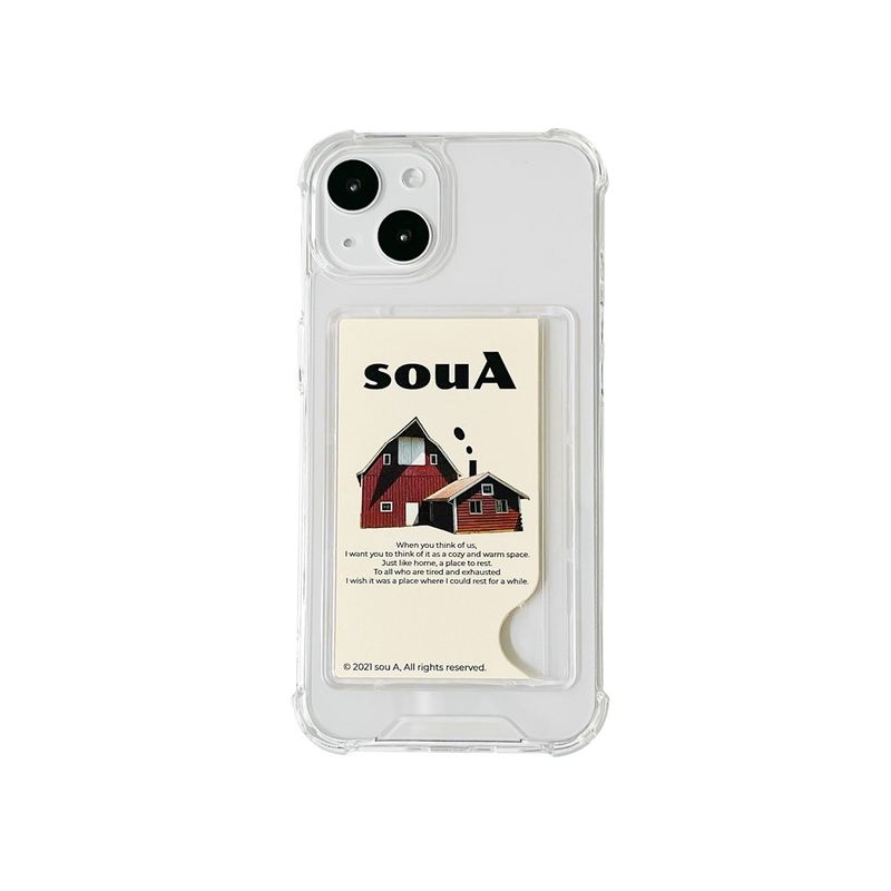 souA（ソウ エー）の「house card case（Smartphone Accessories）」