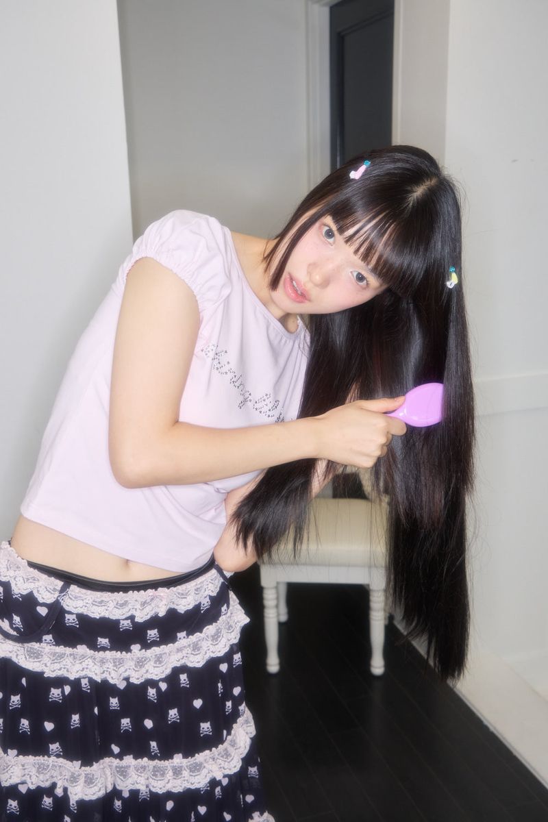 SHAKIRI（シャキリ）の「SHINING SKULL HOTFIX TOP (PINK)（Tops）」