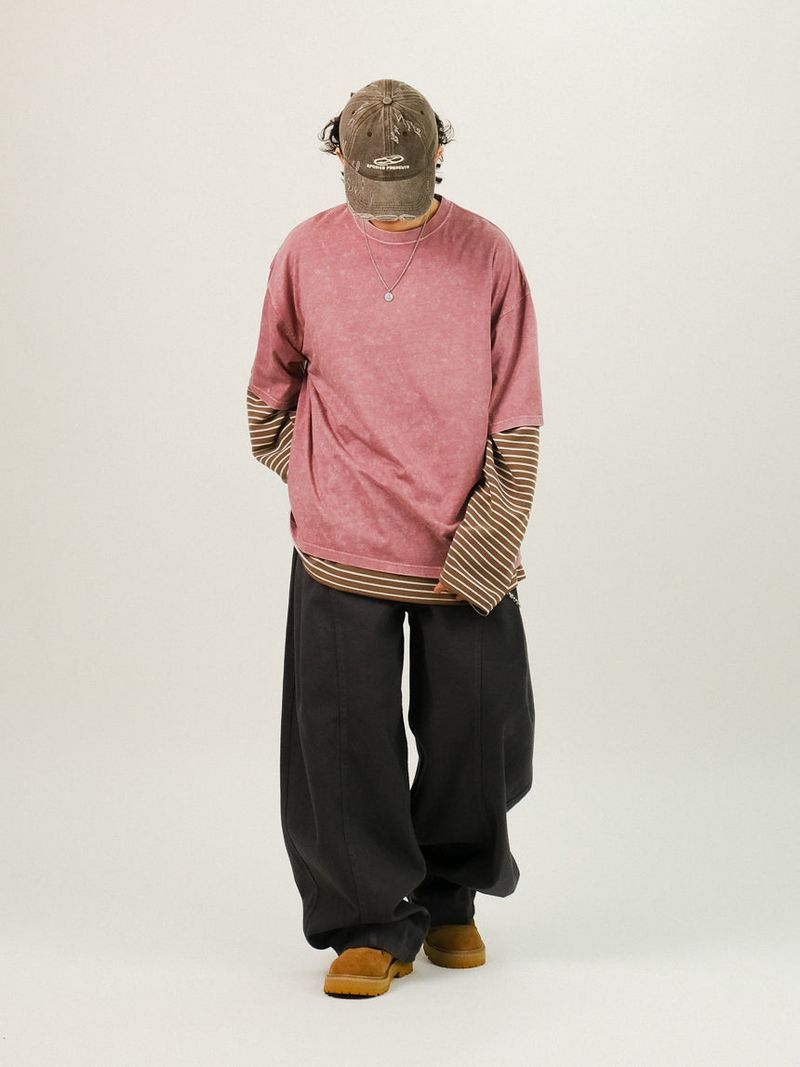 AN Cotton Rivet Balloon Pants