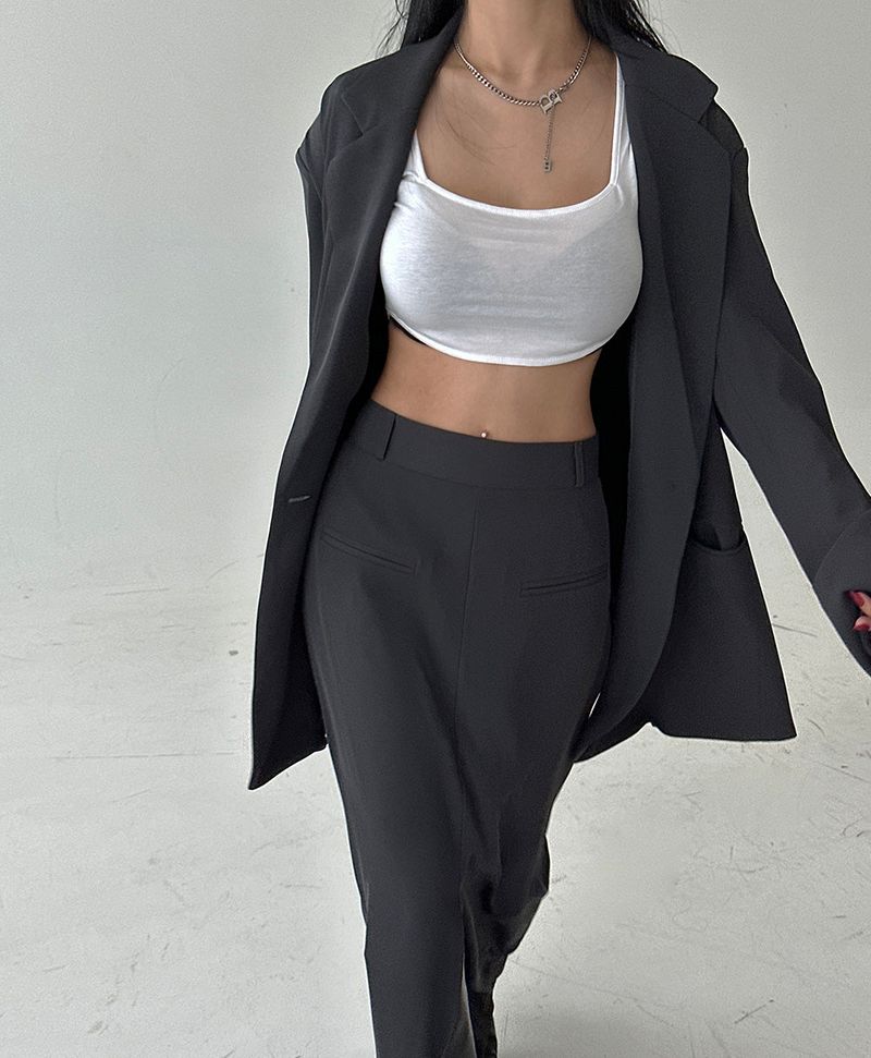 Mega Oversized Fit Blazer Jacket