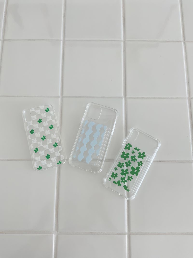 howie flower card case