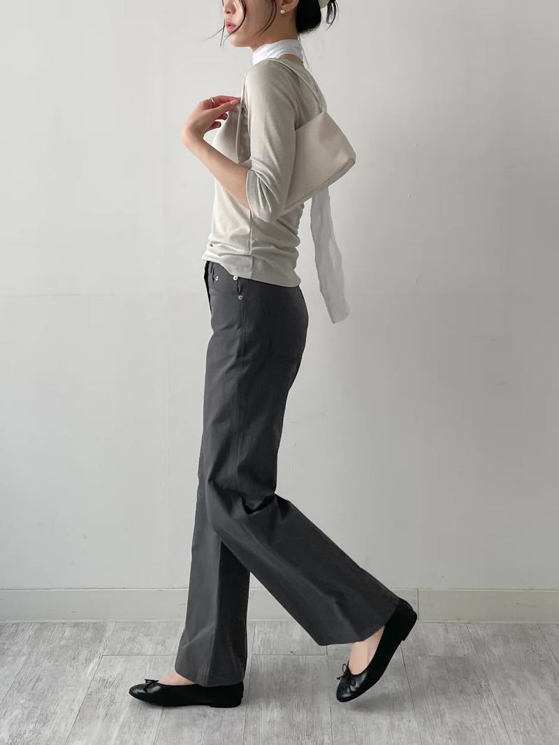 Diane Wrinkle Long Scarf