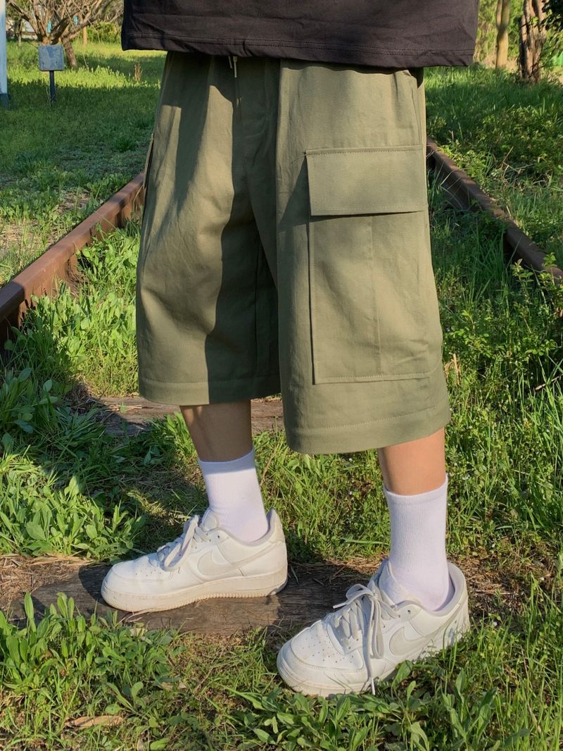 Convertible Wide Cotton Pants (5 Colors)