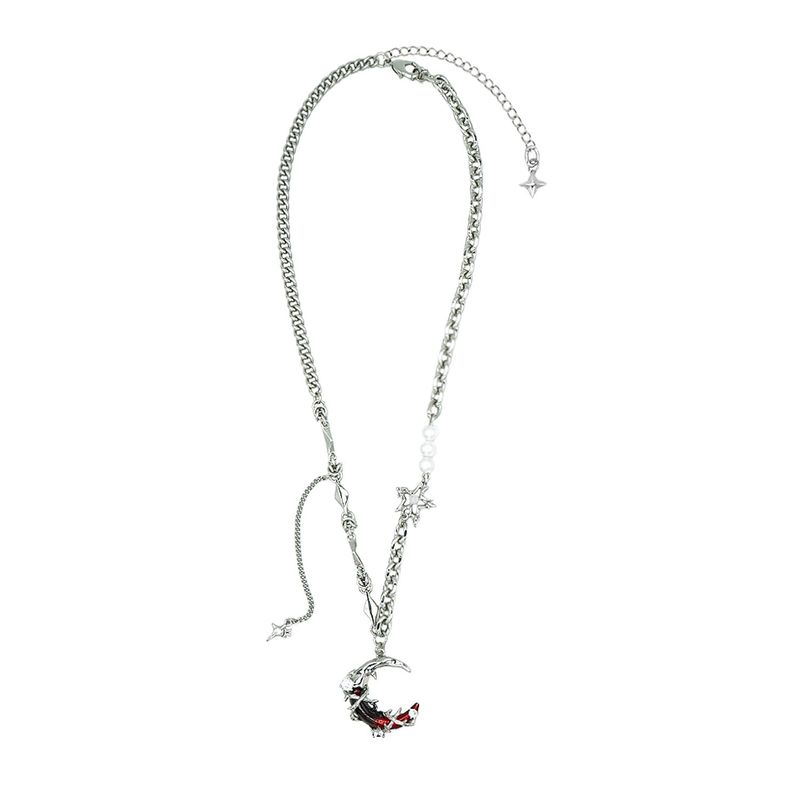 RANDOMOFF（ランダムオフ）の「アンジェラレッドムーンネックレス（アクセサリー）」