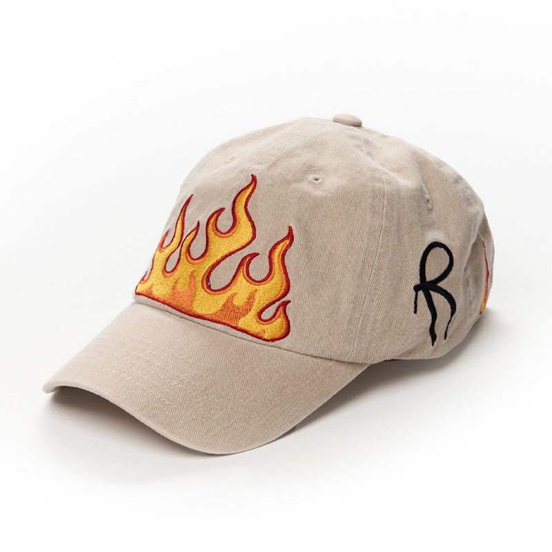 STIGMA(スティグマ)の「FIRE PIGMENT BIOWAHED BALL CAP BEIGE / BLACK(Hats)」