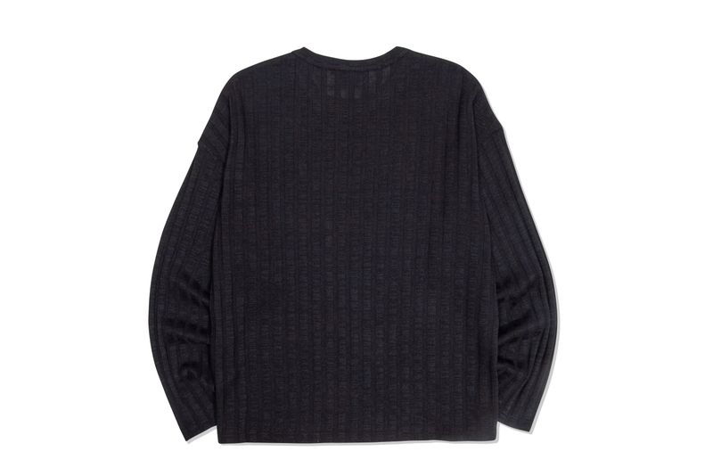 WIDE KNIT CREWNECK