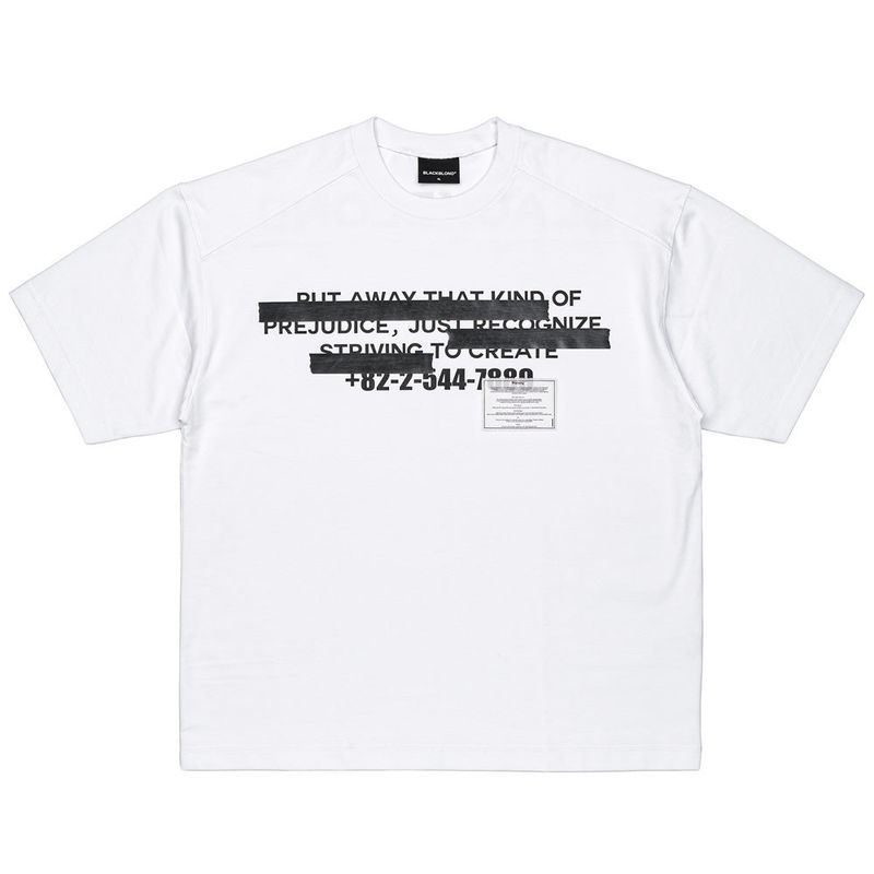 BBD Hidden Slogan T-Shirt (White)