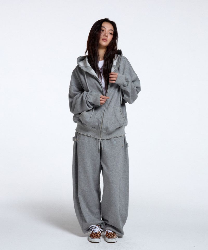CONY RUFFLE PANTS / MELANGE