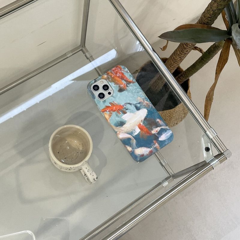 [summer splash koi goldfish hard case]