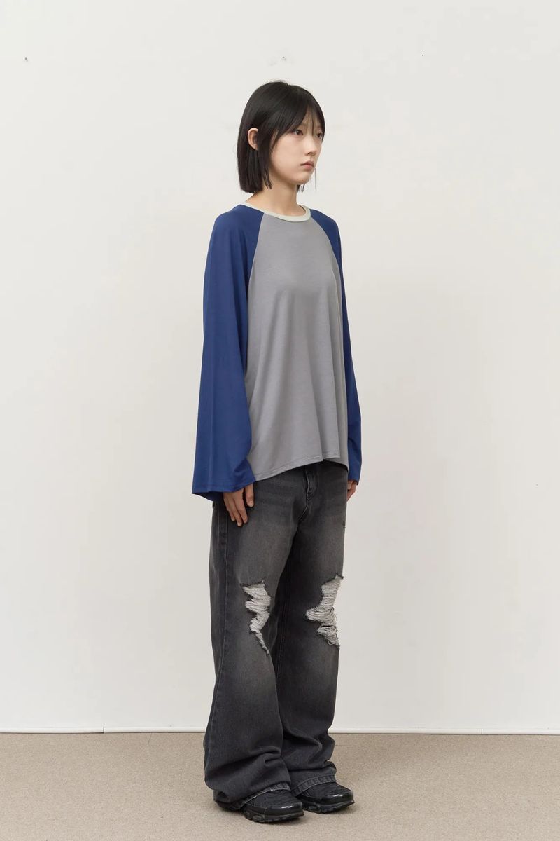 (W) Tico Color Block Top