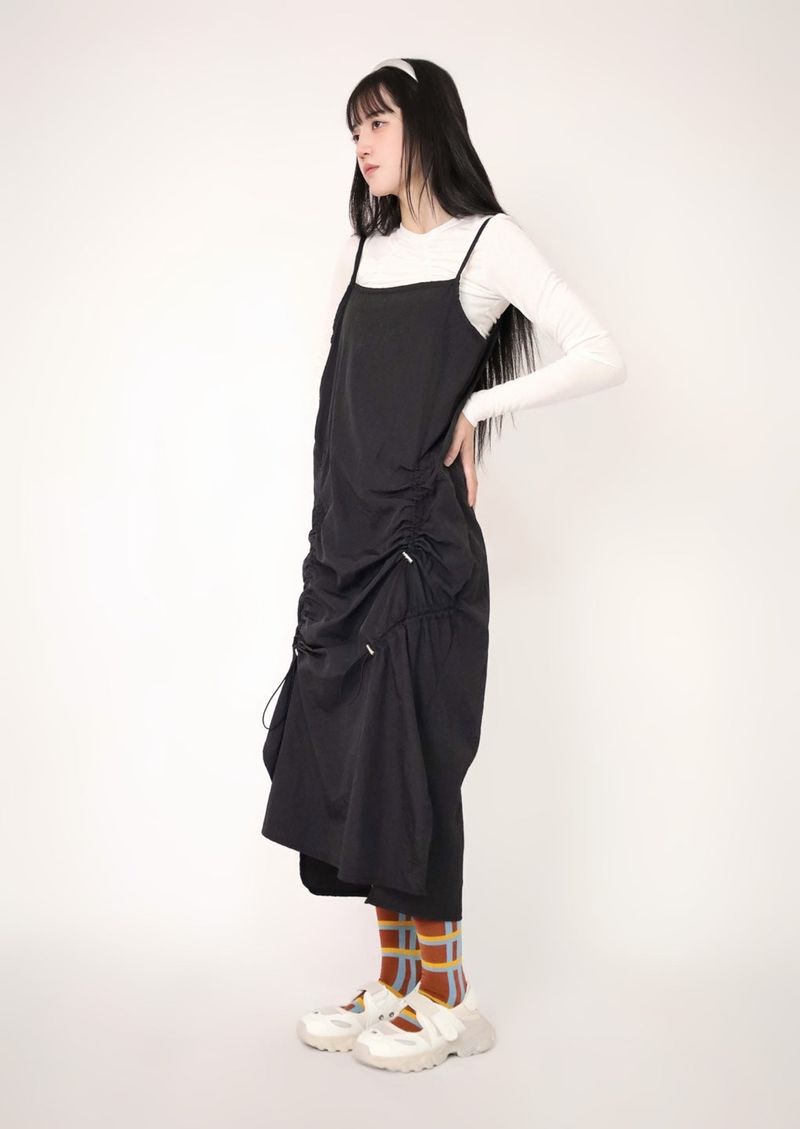 String Wrinkle Dress