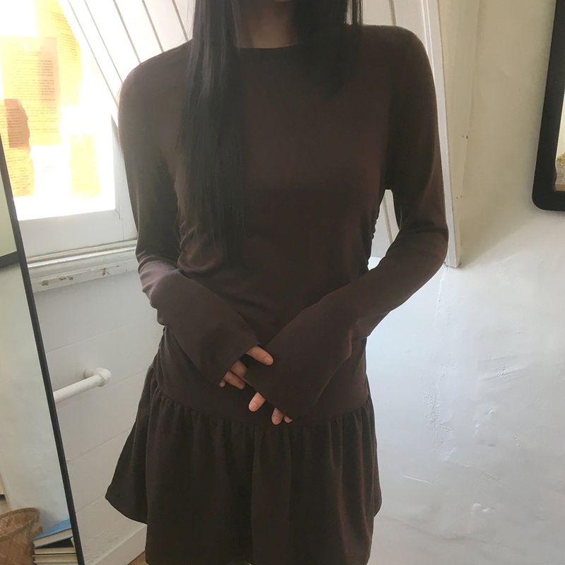 Shongk Frill Layered Mini Dress