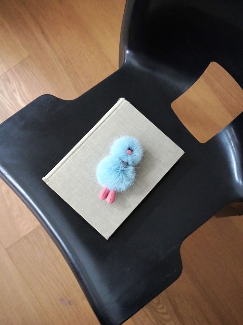 Cosymosy Mini Bird Keyring - Sky Blue