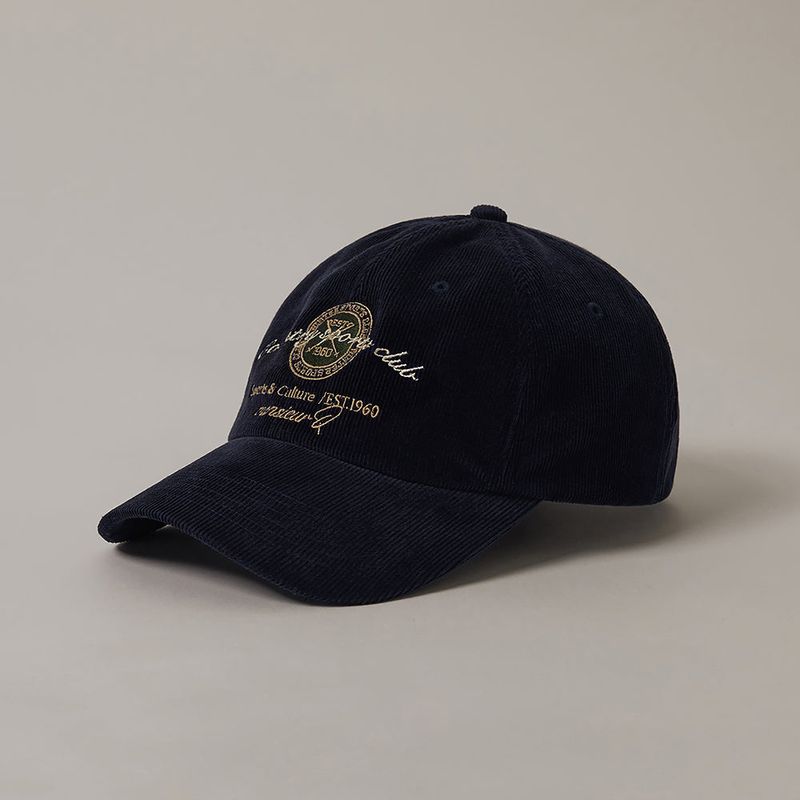 S&C Corduroy Ball Cap (Navy)