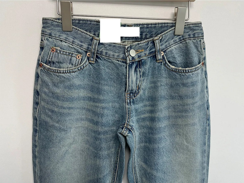 low-rise bootcut