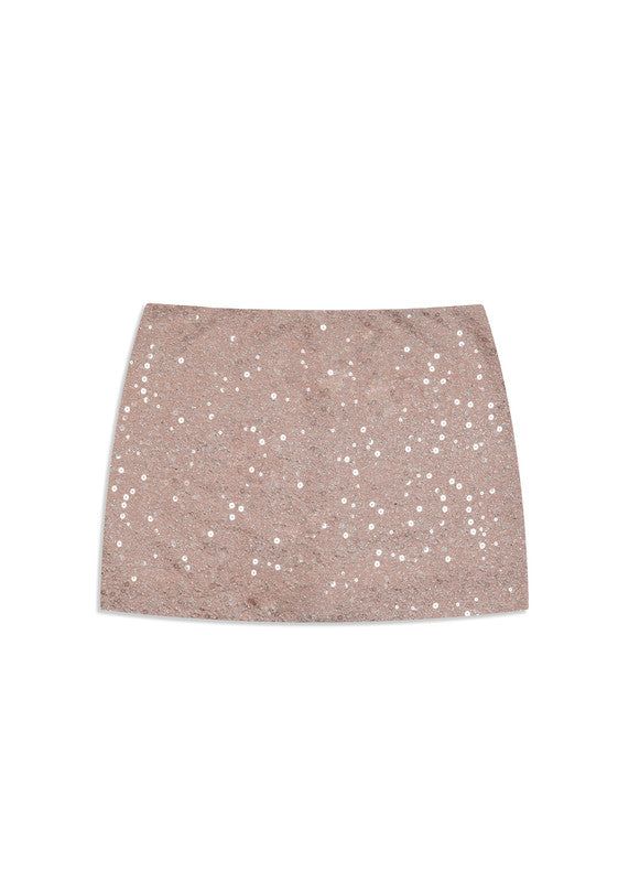 Kyoiii（キョイ）の「SPARKLE MINI SKIRT(PINK)（Skirts）」
