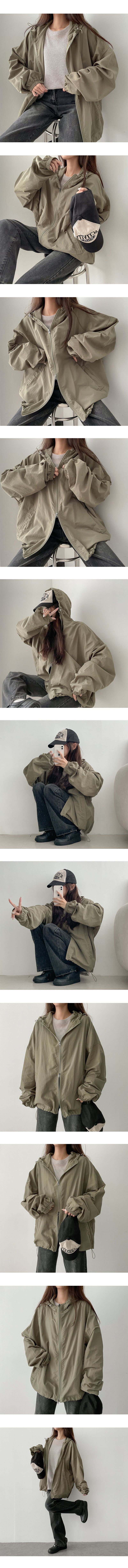 Sunal to Waistring Hood Zip-Up