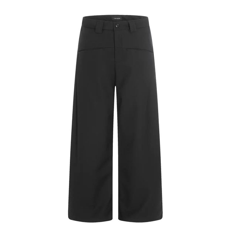 Draped Silhouette Trousers