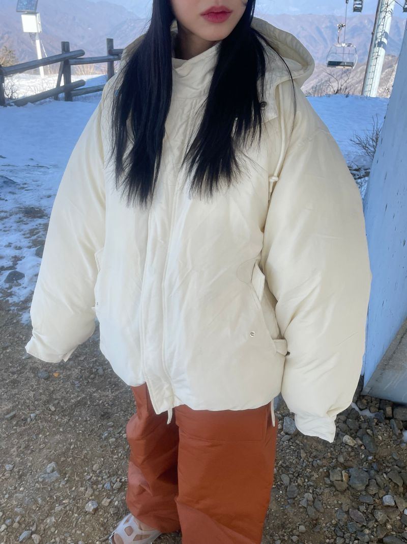 Otaru hood padding jumper