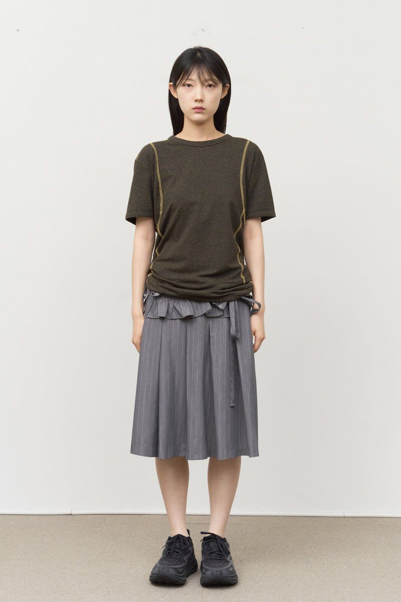 (W) Fine Frill Skirt