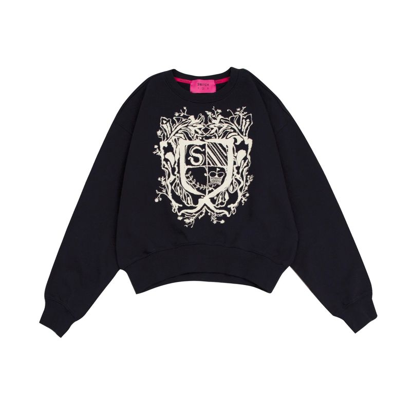 SWITCH123（スウィッチワンツースリー）の「スイッチカルチャー MTM Tシャツ（女性用）_SYF2TS51BK（トップス）」