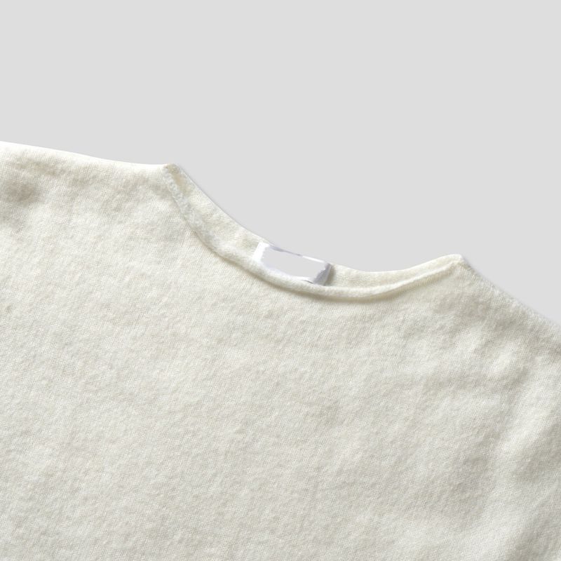 Lips Boatneck Over Knit 4C