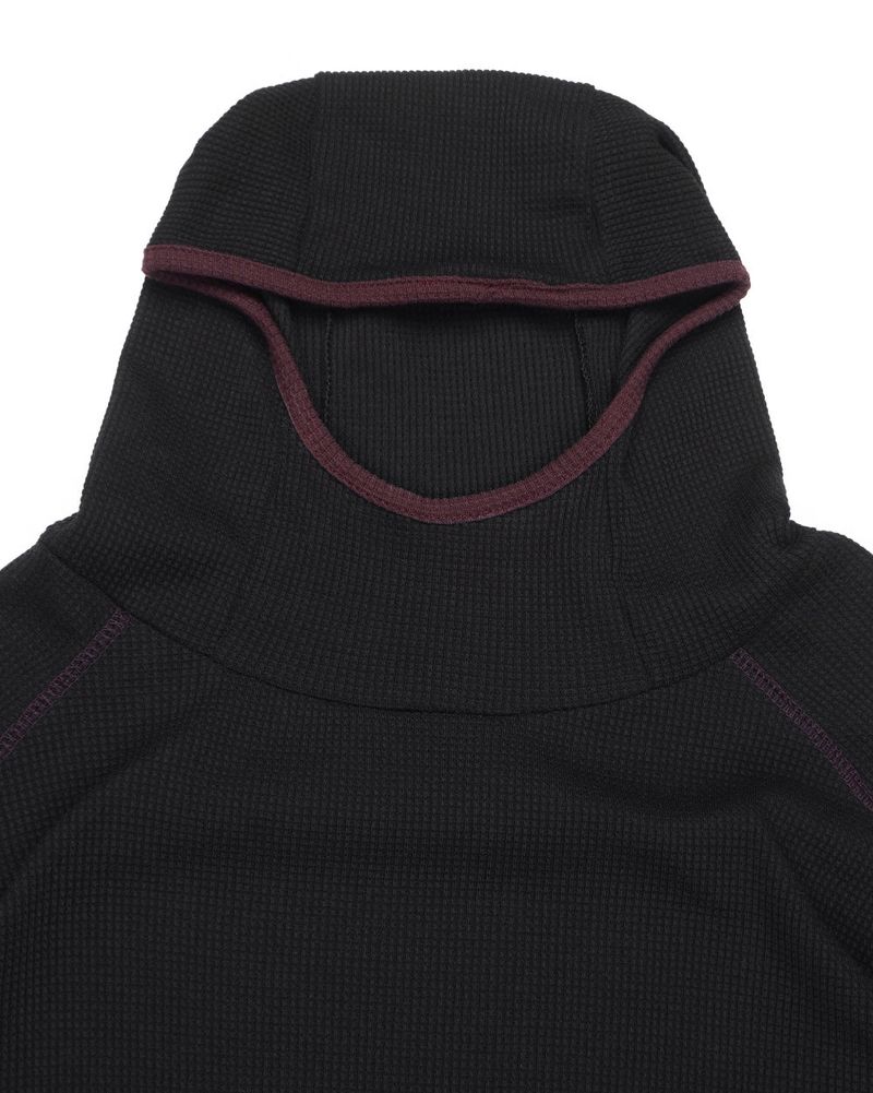  RAGLAN WAFFLE HOOD