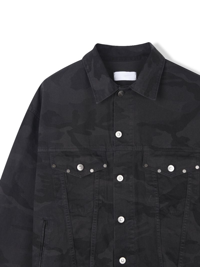 Jacky Camo Stud Jacket